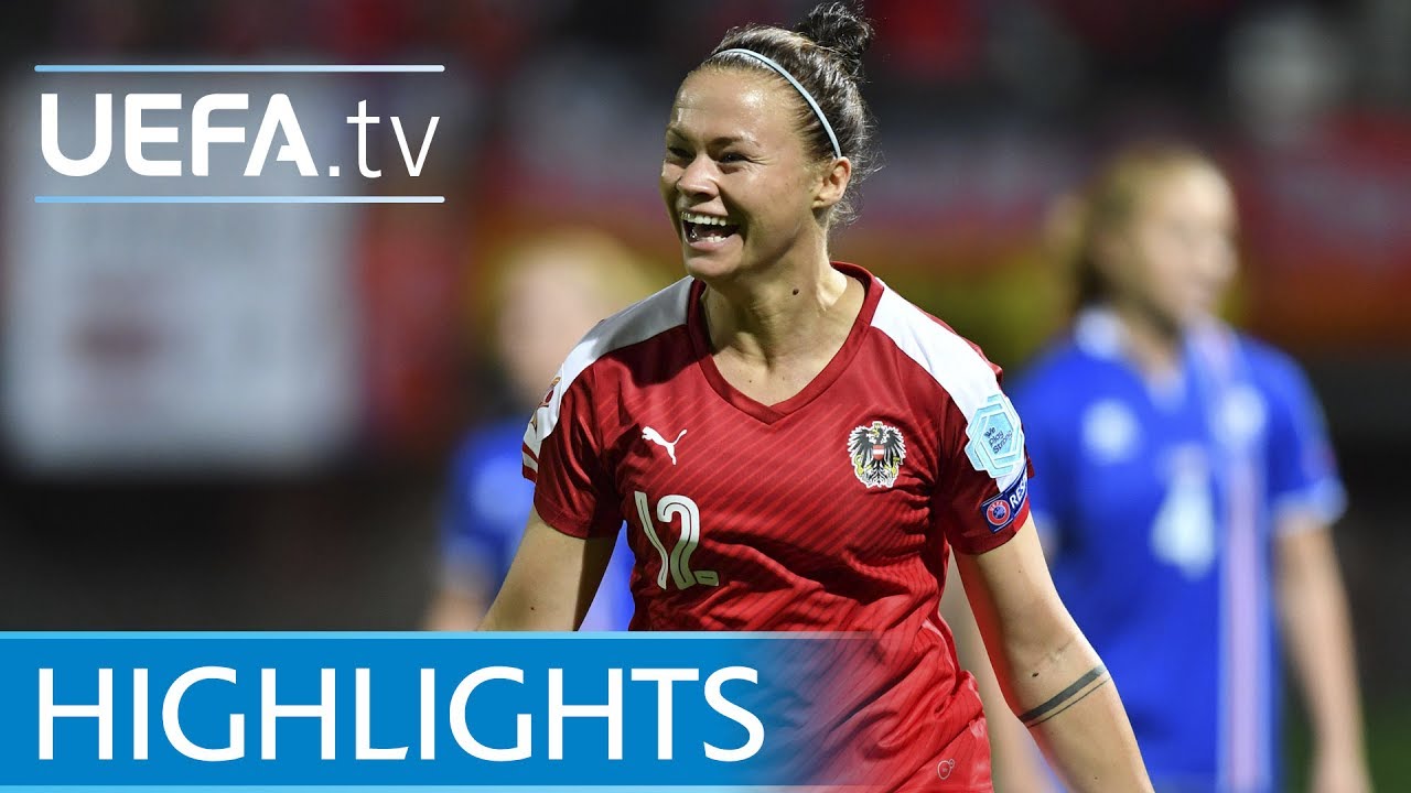 Women's EURO highlights: Iceland 0-3 Austria