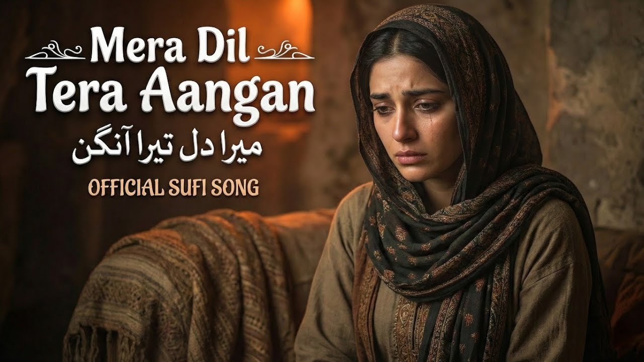 Mera Dil Tera Aangan 💔🕊️ | Very Deep Sad Sufi Song 😭 | Heart Touching Roohani Kalam 2026 