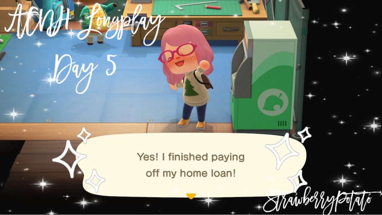 Cozy Snowy Longplay | No Commentary | Animal Crossing New Horizons - Day 5 ⭐