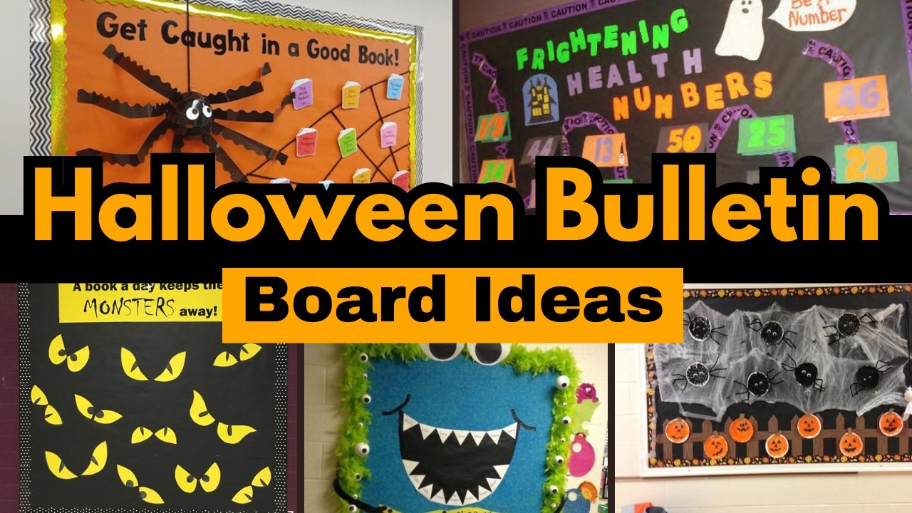 200+ Fun Halloween Bulletin Board Ideas for Your Class Room Decorations