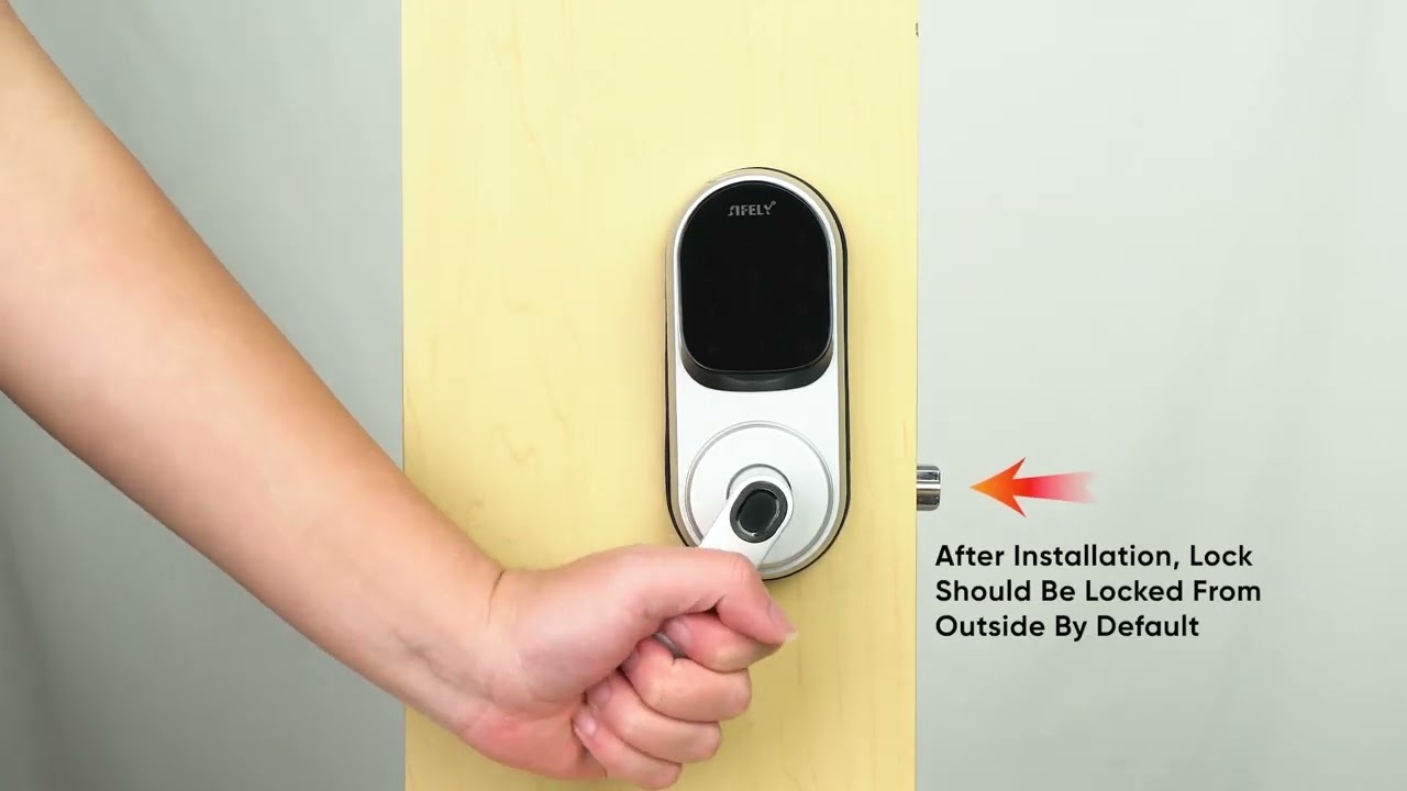 Sifely X Smart Lock Installation Video
