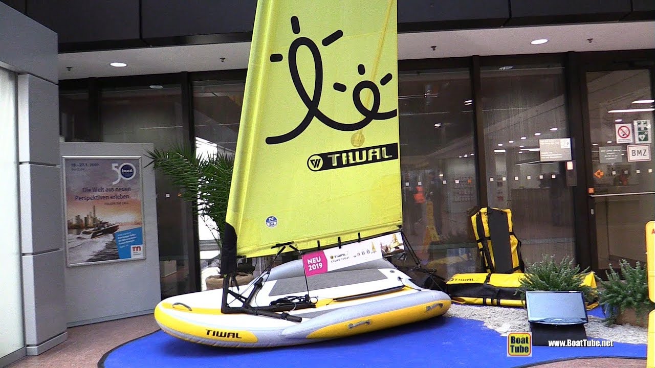2019 Tiwal 2 Inflatable Sail Boat - Walkaround - 2019 Boot Dusseldorf