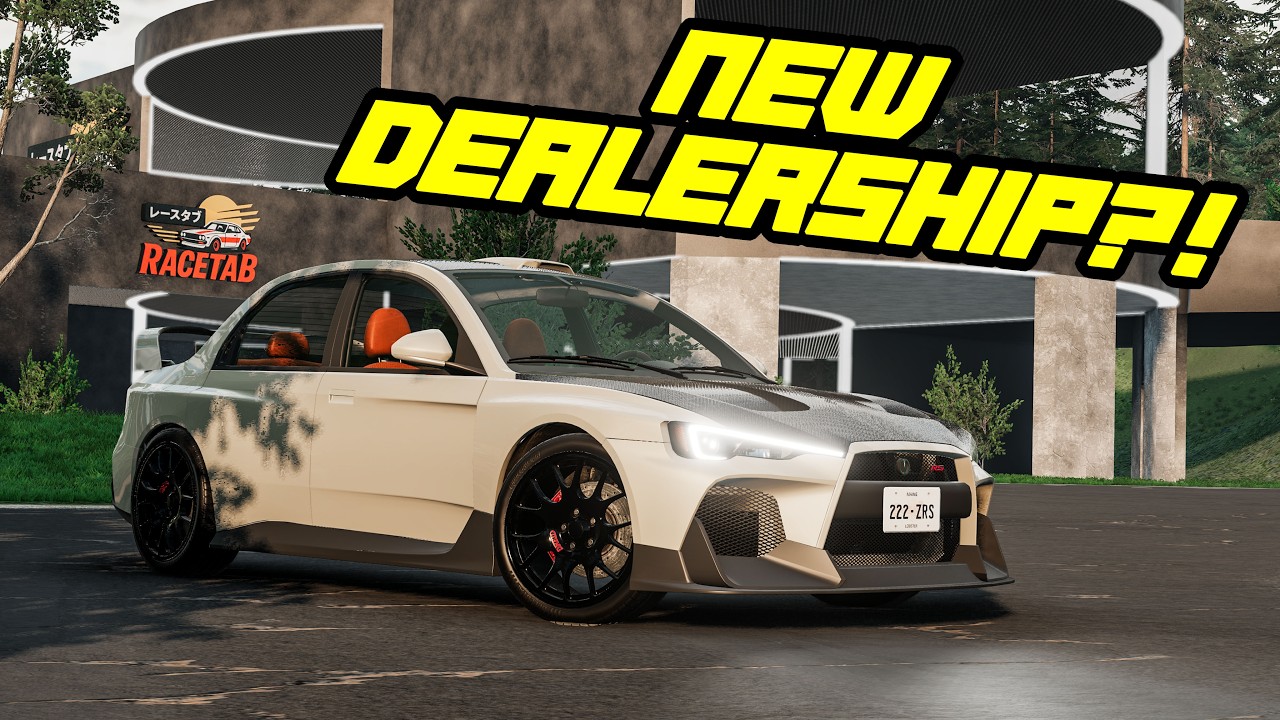 Новый дилерский центр в BeamNG?! — Пересмотр карьеры RLS