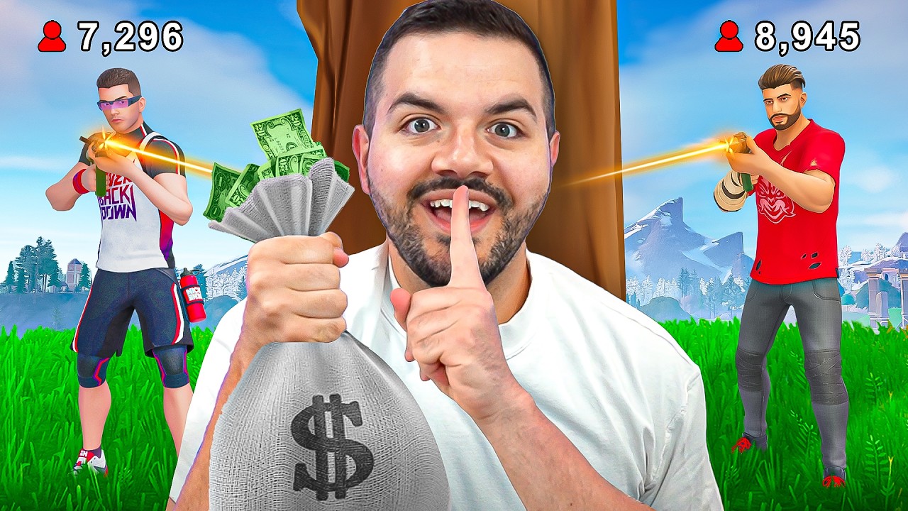 I Hosted A $10,000 Streamer Only Hide & Seek!