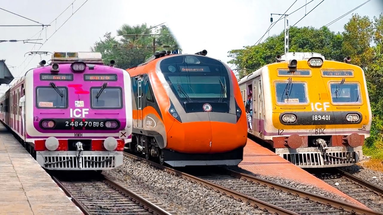 [10 in 1] Different types of Indian Trains show | Eastern Railway Zone
