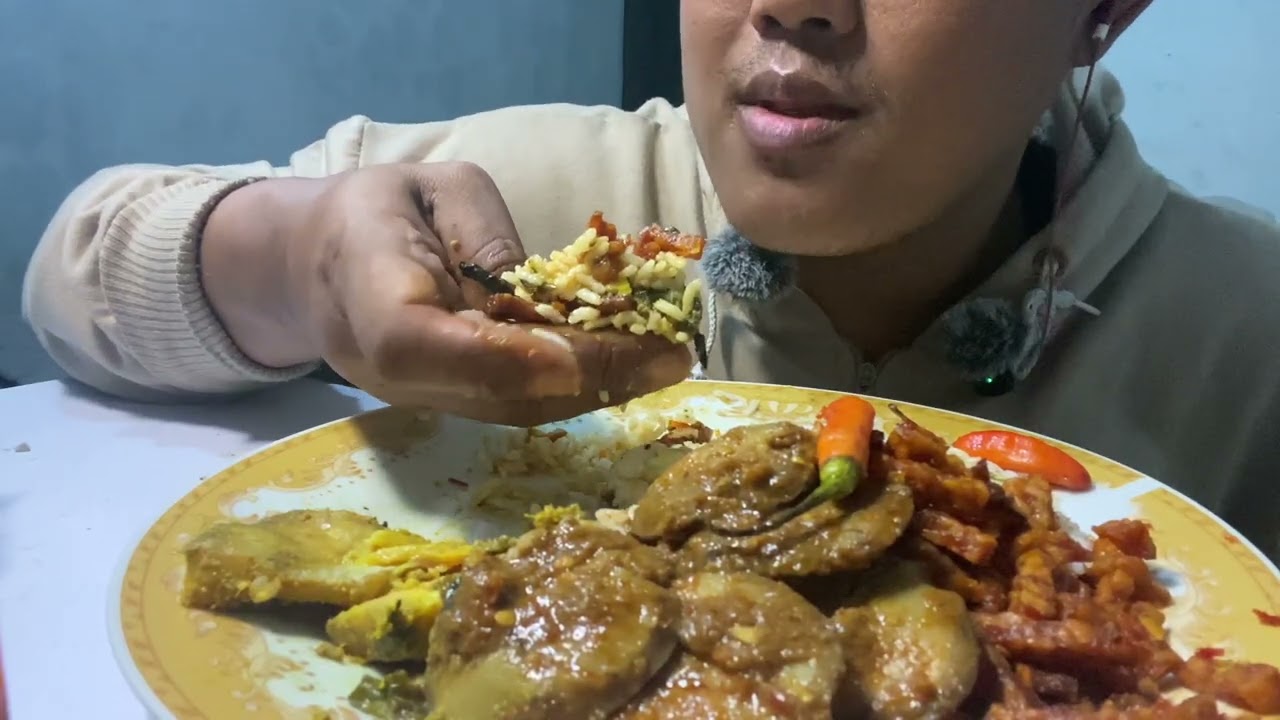 Makan Sederhana | Mukbang Asmr Jengkol, Kering Tempe, dan Pepes Ikan Patin