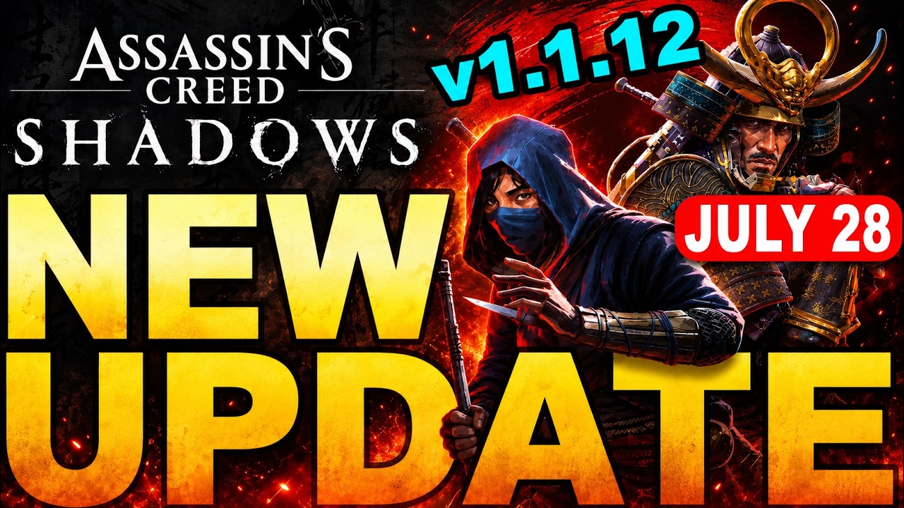 Assassin's Creed Shadows Update 1.1.12 Patch | Huge Bug Fixes, Performance Improvements & More