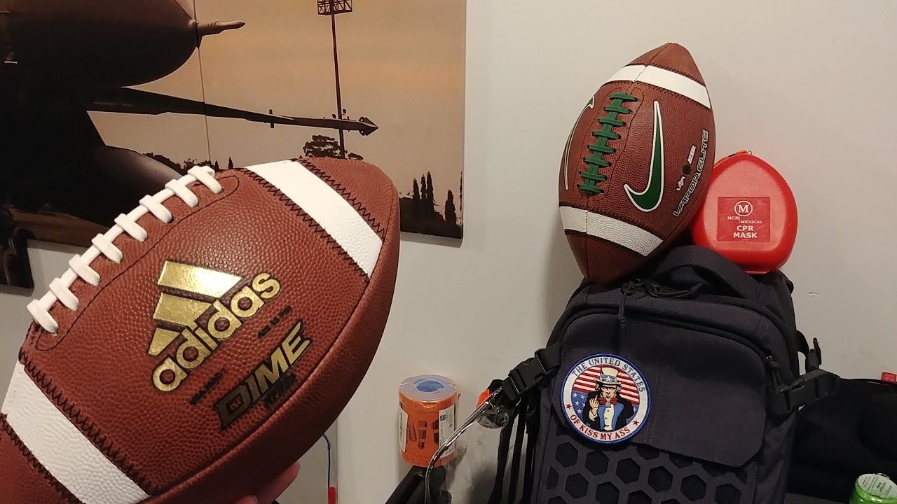 Nike Adidas Wilson American Football