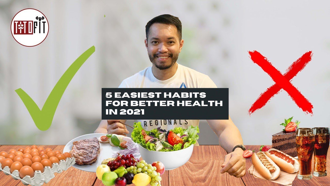 5 HEALTHY HABITS for 2021 - TitoFit Tips - New Year Resolutions