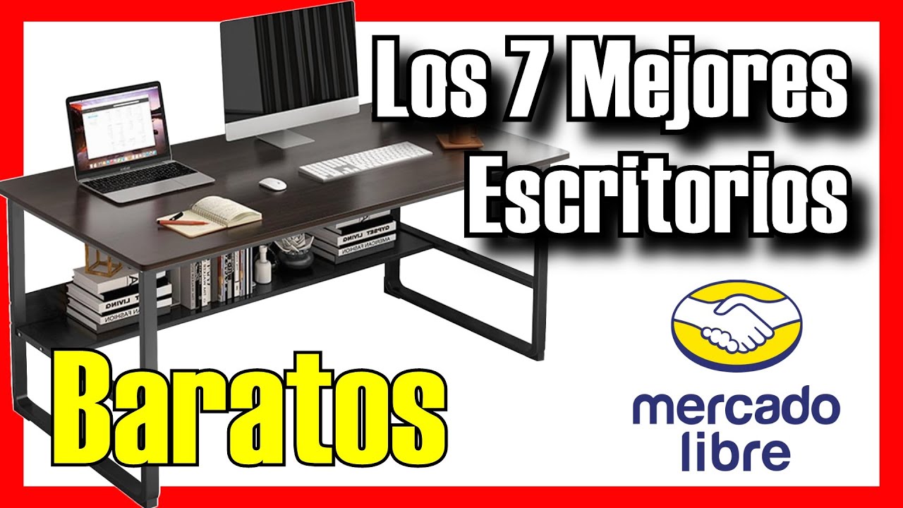 🪑🔥 7 MEJORES Escritorios BUENOS y BARATOS de Mercado Libre [2026]✅[Calidad/Precio] Gamer / Oficina