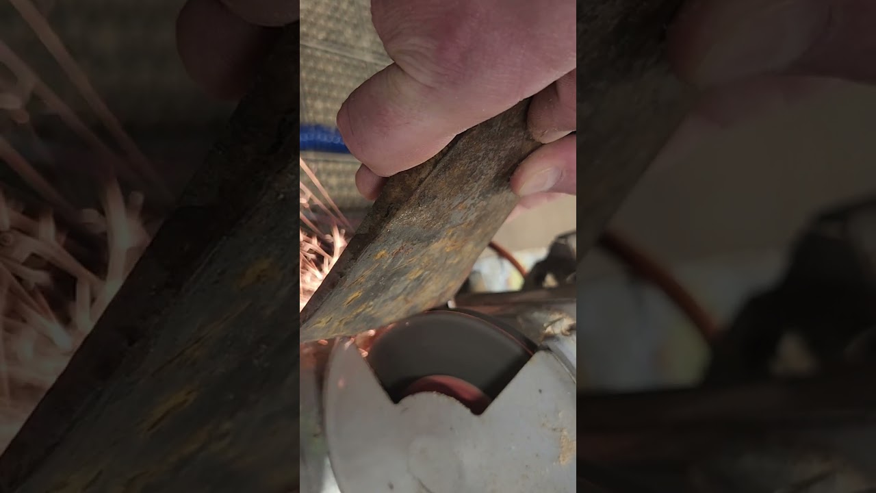 Making a new axe from an old axe - part 1 of 7