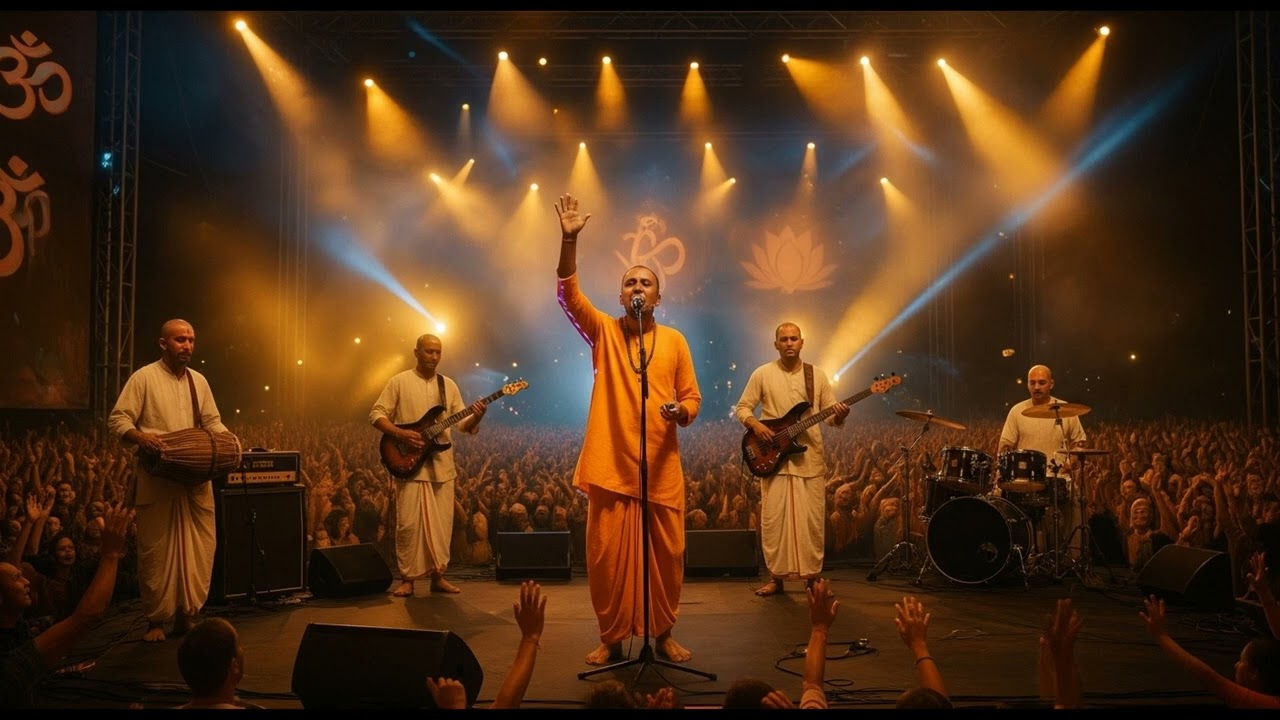 Hare Krishna Mantra Festival Atmosphere Sound