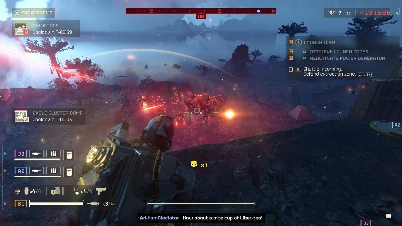Most intense extraction clutch | Helldivers 2