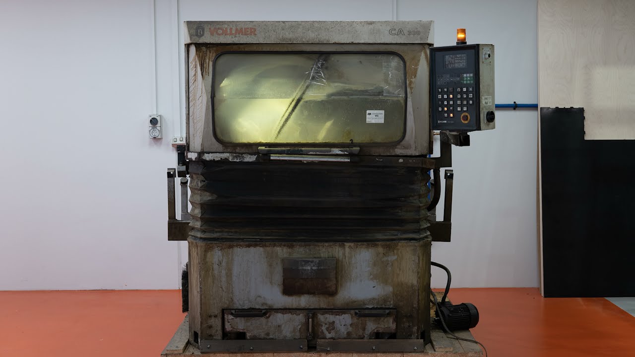 Vollmer CA300 Restoration Before and After