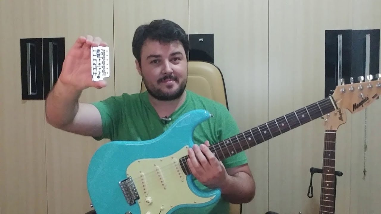 #5 - Ponte e bloco interferem no timbre da Strato? Vale o upgrade? Original vs Fender + Manara