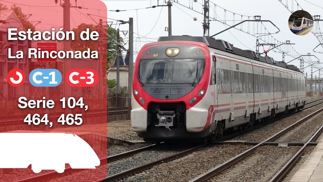 Circulaciones por la estación de La Rinconada | Cercanías Sevilla C-1 C-3
