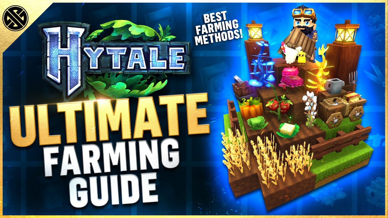 Hytale - Ultimate Farming Guide | Maximize Your Crops & Animals!
