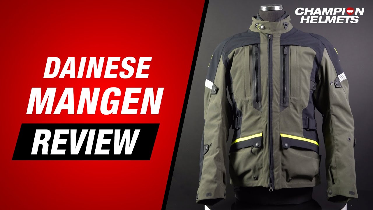 Dainese Mangen Absoluteshell (New 2025 Jacket) - Review - ChampionHelmets.com