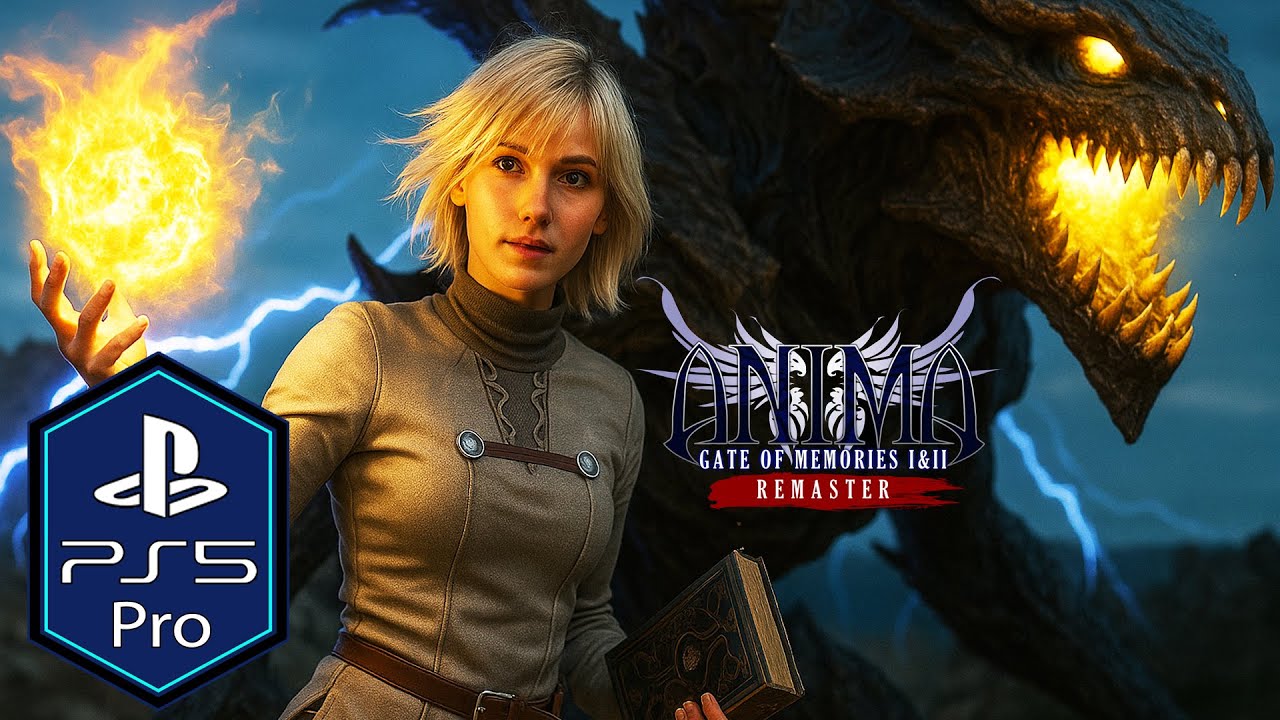 Геймплей Anima Gate of Memories I&II Remaster для PS5 Pro