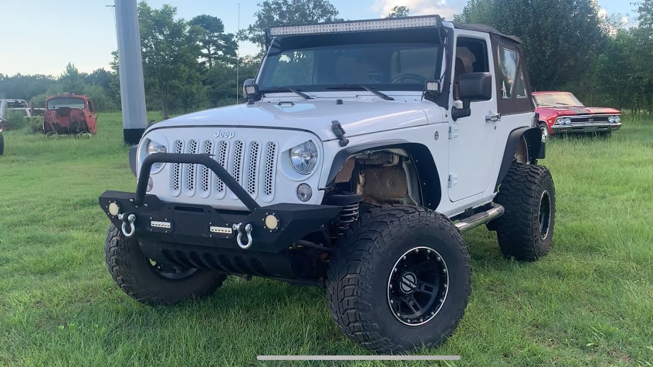Jeep Wrangler JK Amazon fender flares and bumper install #jk #jkfenderflares #2017jeepwrangler