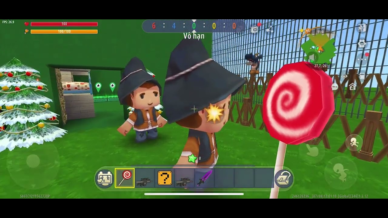 MINI WORLD QUAY LẠI VS MAP TROLLGE