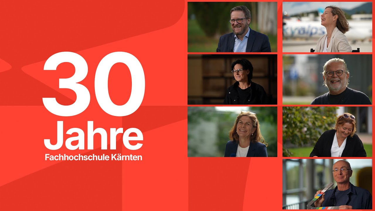 30 JAHRE FH KÄRNTEN | Eine Zeitreise