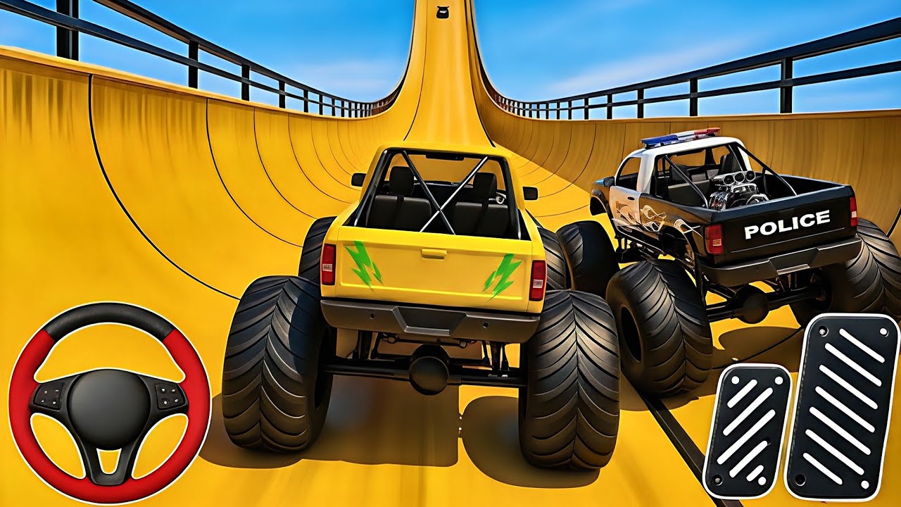 Ultimate Monster Truck 🚛 Stunts 2025 Epic High Speed Jumps & Mega Ramp Racing |Gameplay #truckgames 