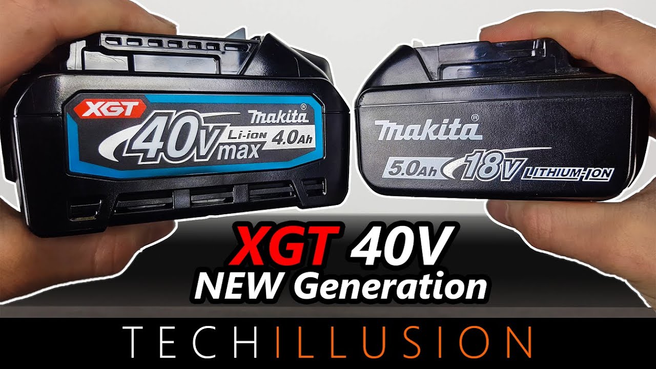 🔥🔌DIE STÄRKSTE 40V XGT AKKU GENERATION von Makita 😱 - Makita 40V XGT – Review und Test