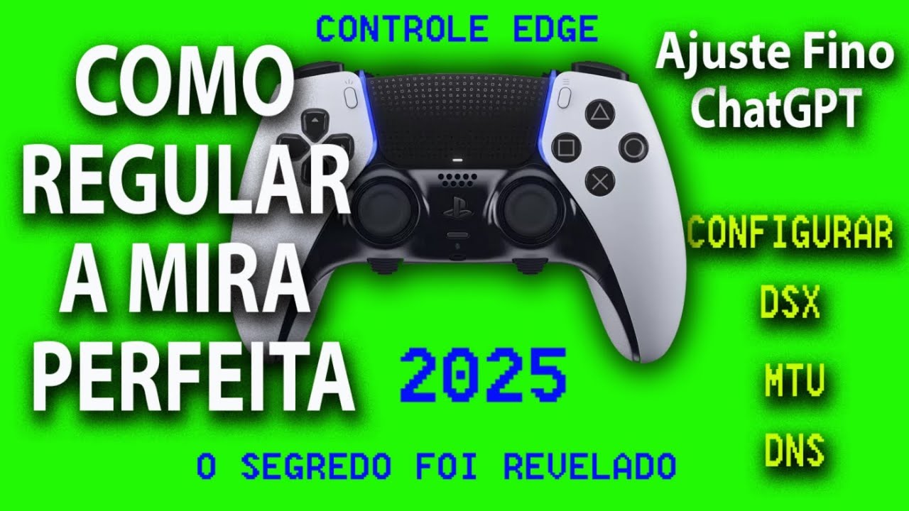 PUBG NO PS5: Tudo Sobre Configurações, DNS, MTU e Como Editar o Controle EDGE! Guia Completo !!!
