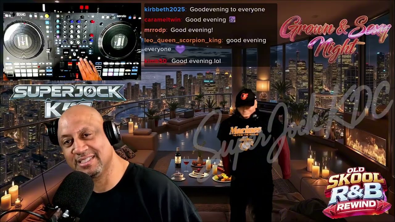 Grown & Sexy Night! 01-21-26 show Old Skool R&B Rewind with SuperJock KDC