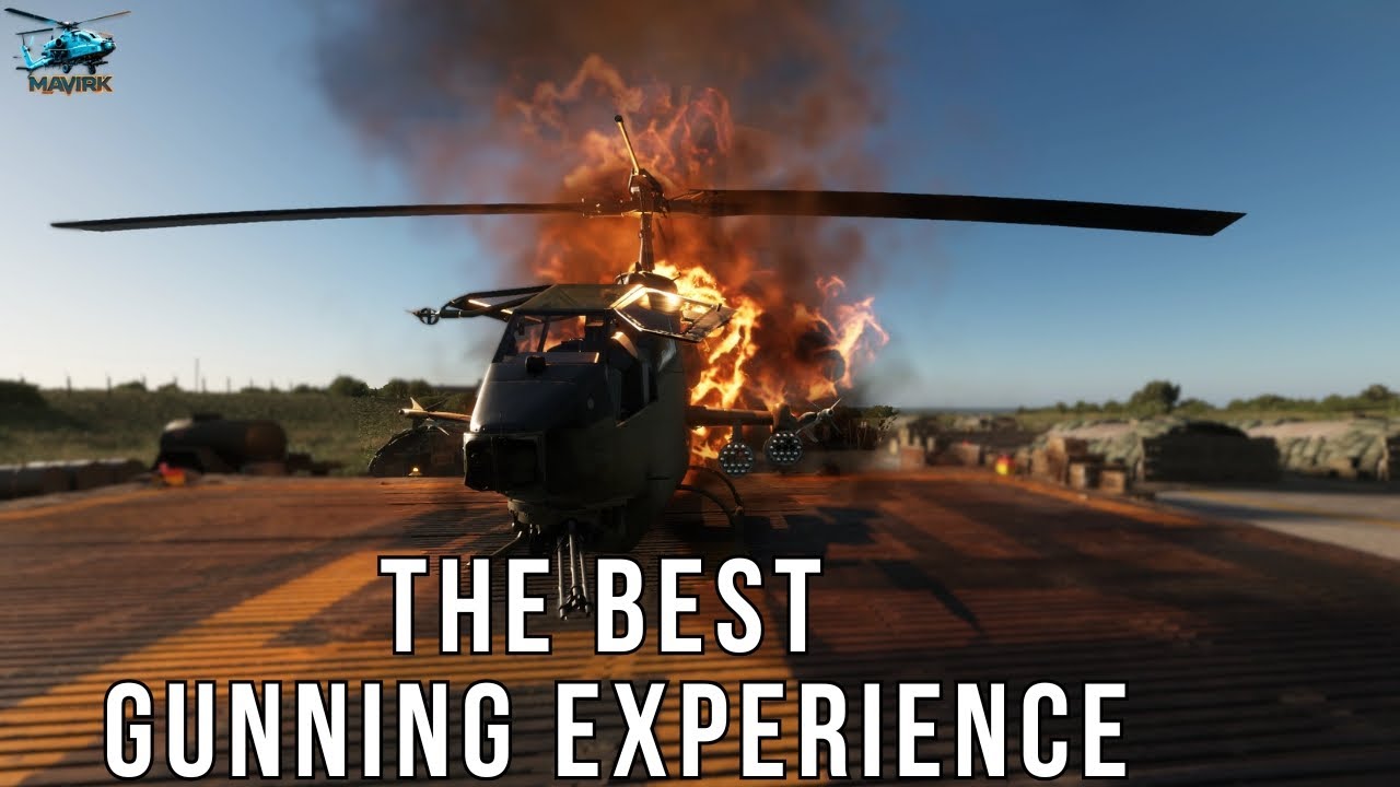 ARMA REFORGER Gunning the AH-1W Cobra in a 64v64 War