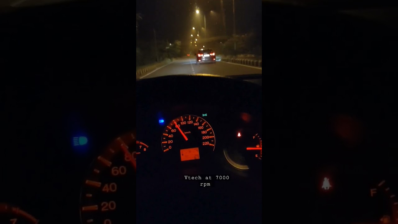 when #vtec kicks in at 7000 rpm ...