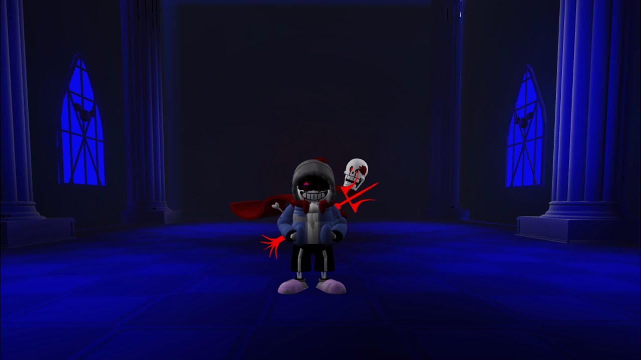 Evolution Dust sans fight | Roblox | Obby creator