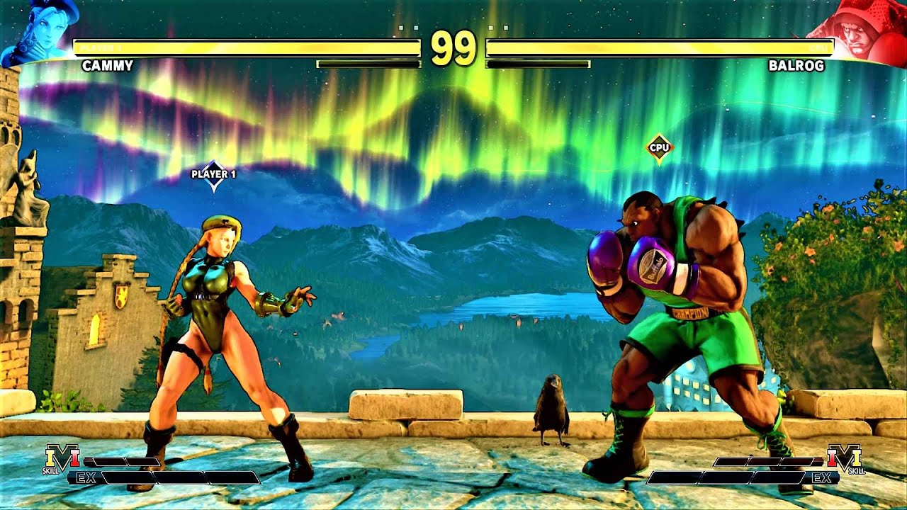 Cammy vs Balrog (Hardest )  Street Fighter V.