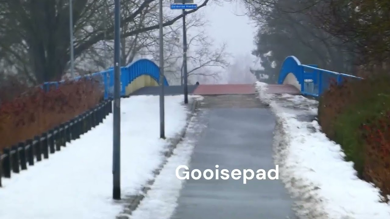 De laatste sneeuw in Lelystad 12 1 2026
