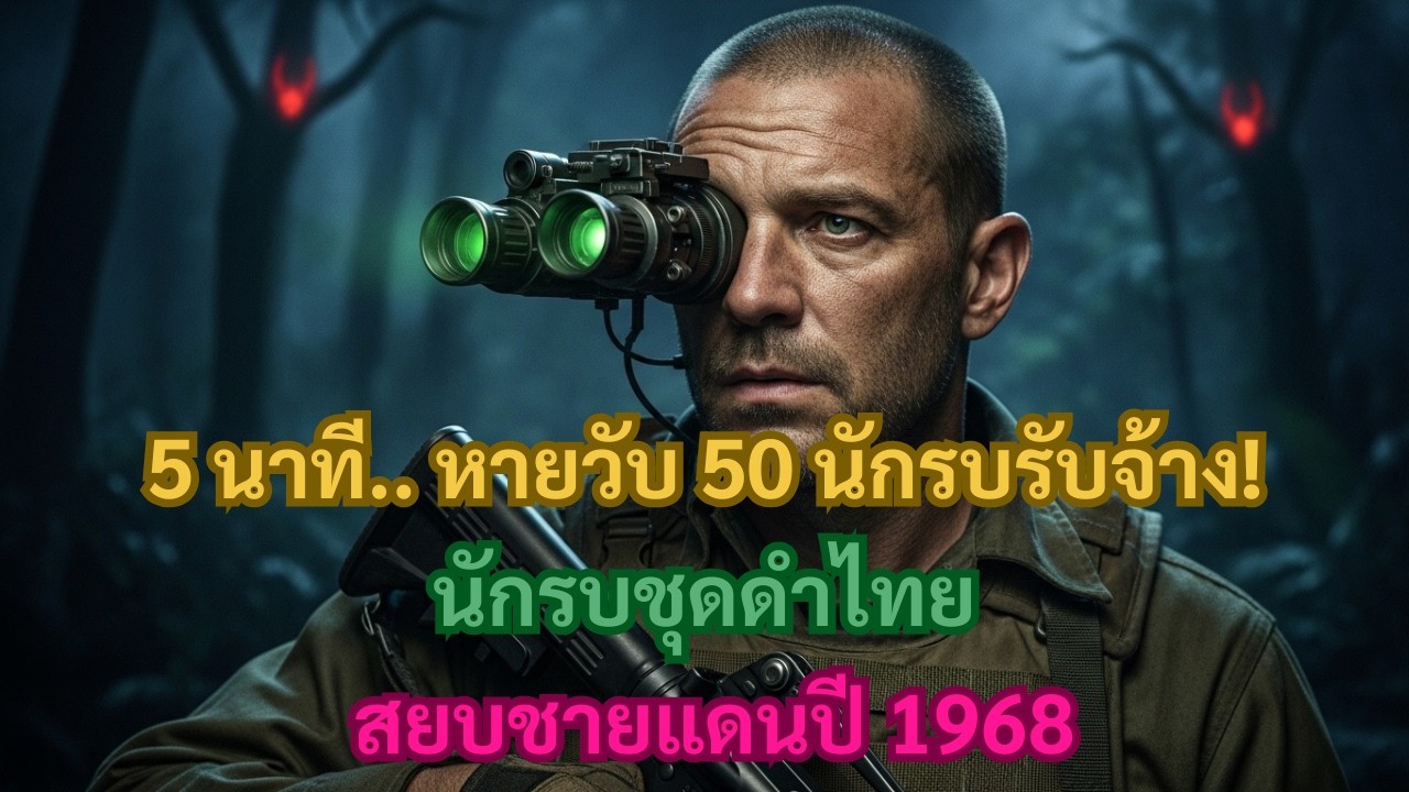 ลับชายแดนปี 1968! 50 นักรบรับจ้างหายวับใน 5 นาที อานุภาพทหารพรานชุดดำไทยทำวงการทหารโลกต้องอึ้งตาค้าง