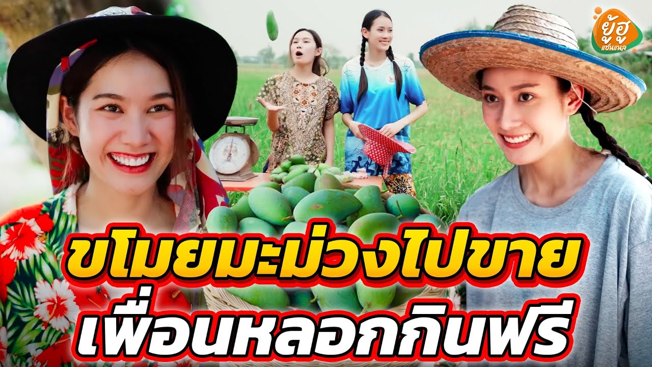 ขโมยมะม่วงไปขาย เพื่อนหลอกกินฟรี I หนังสั้น I ยู้ฮูแชนแนล