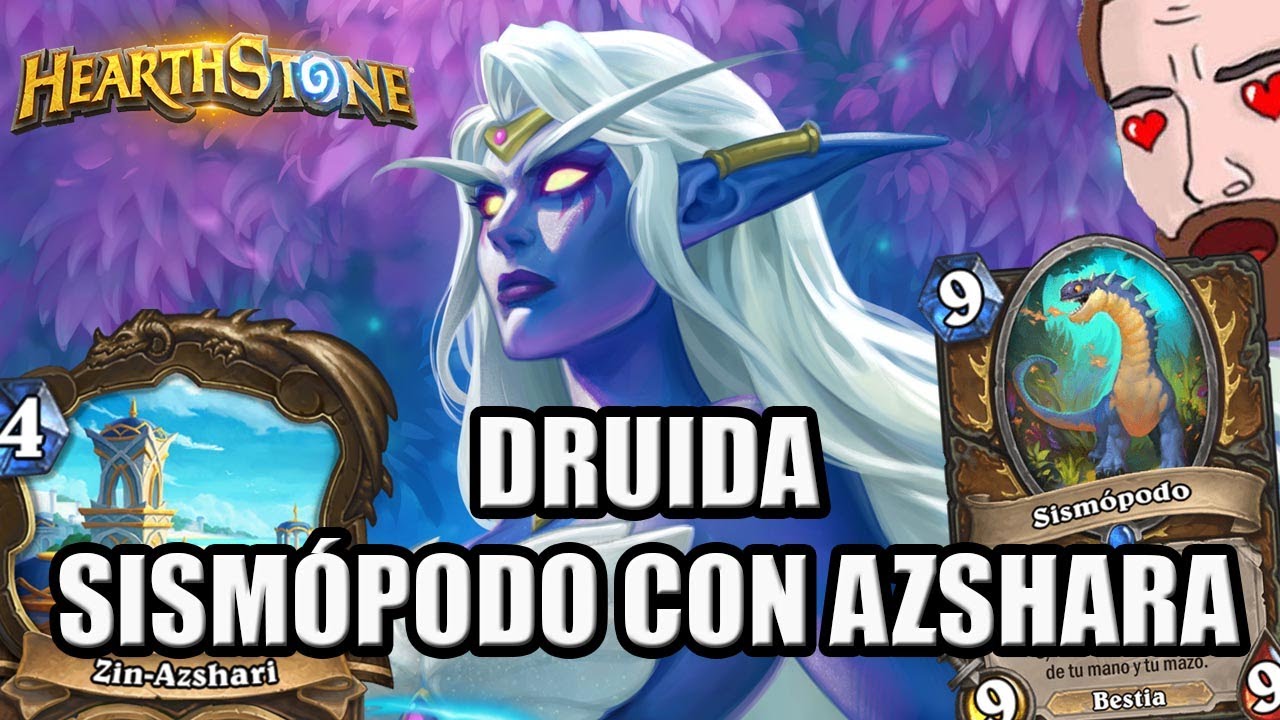 ¡AZSHARA nos ayuda a crear MONSTRUOS! Mazo Druida Sismópodo | Hearthstone