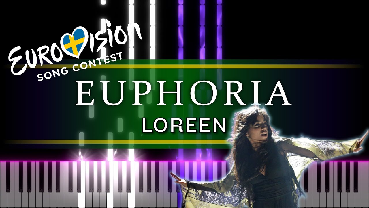 Loreen - Euphoria 🇸🇪 Sweden (Eurovision 2012 Winner) [piano tutorial + sheet piano]