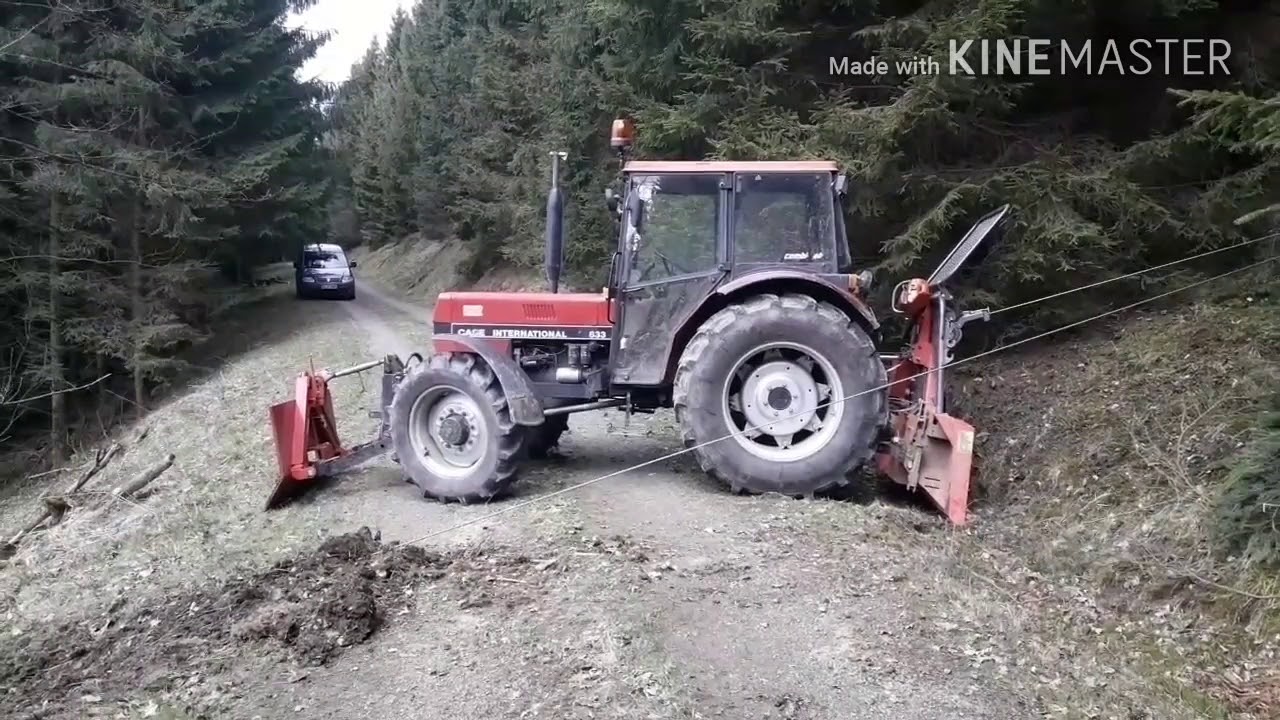 Holz machen mit IHC 633 Case IH 833 und Husqvarna