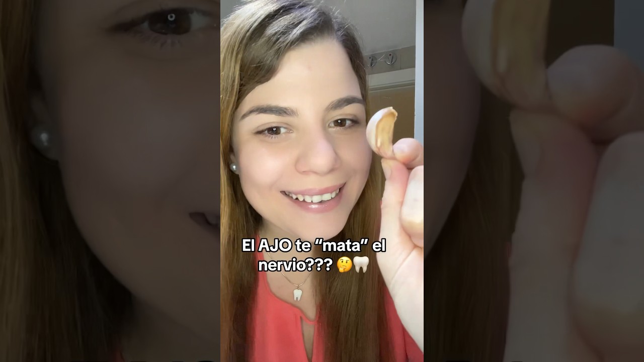 El ajo te puede MATAR el nervio de tu muela?? 🤔🦷 #shortvideo #shorts #dentista #remedioscaseros