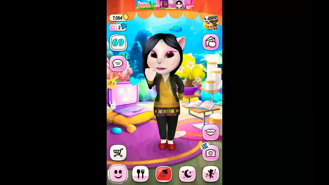 My Talking Angela.  Brick Breaker ASMR LoL ❤️