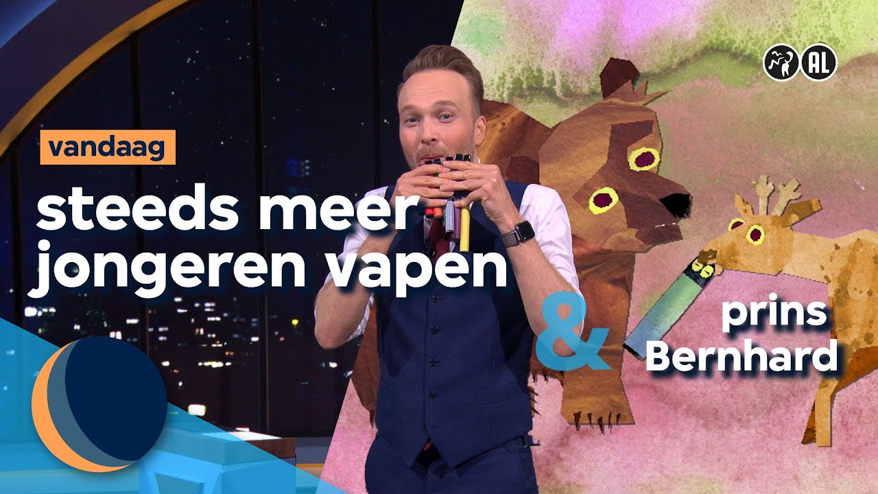 Steeds meer jongeren vapen | De Avondshow met Arjen Lubach (S4)