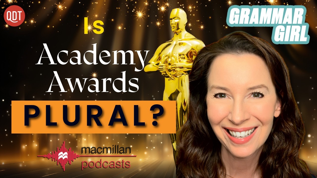 Is the Academy Awards singular or plural?