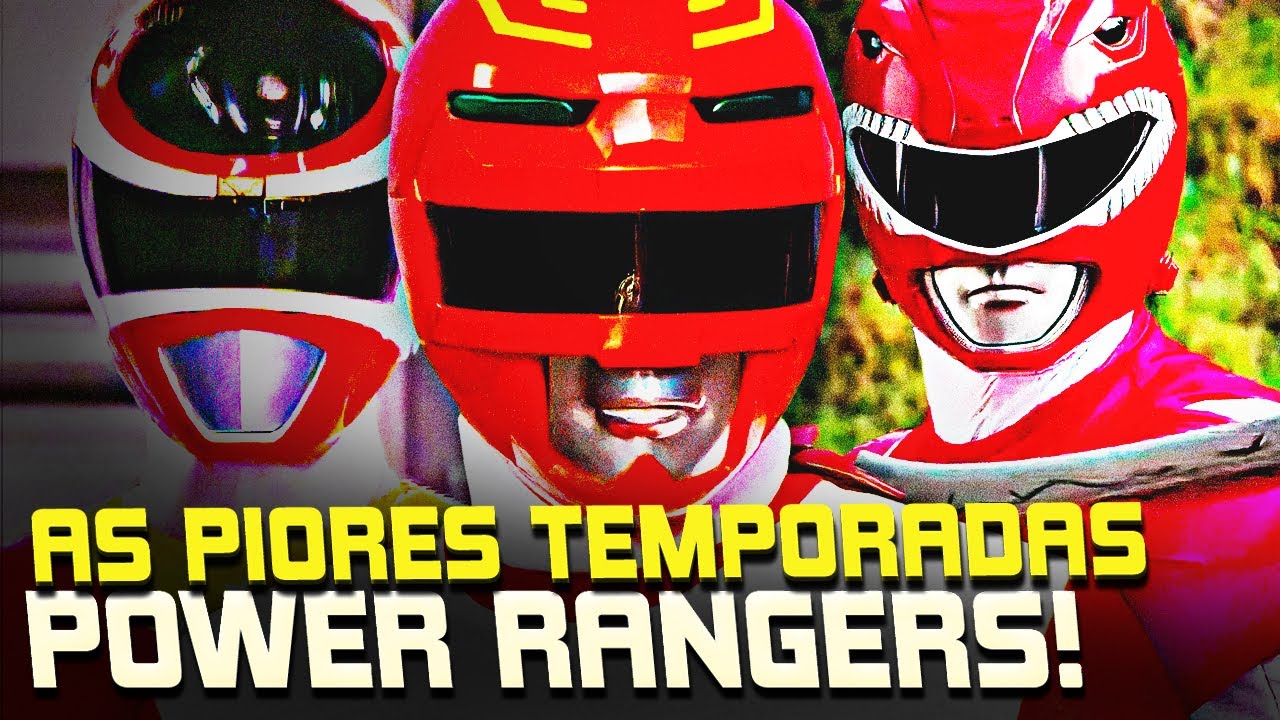 as PIORES TEMPORADAS de POWER RANGERS RANKEADAS E ANALISADAS (TOP 10)