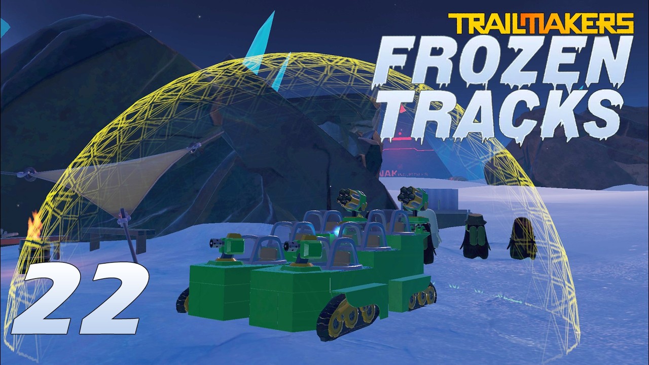 Just nearing the end of Trailmakers Frozen Tracks Ep22