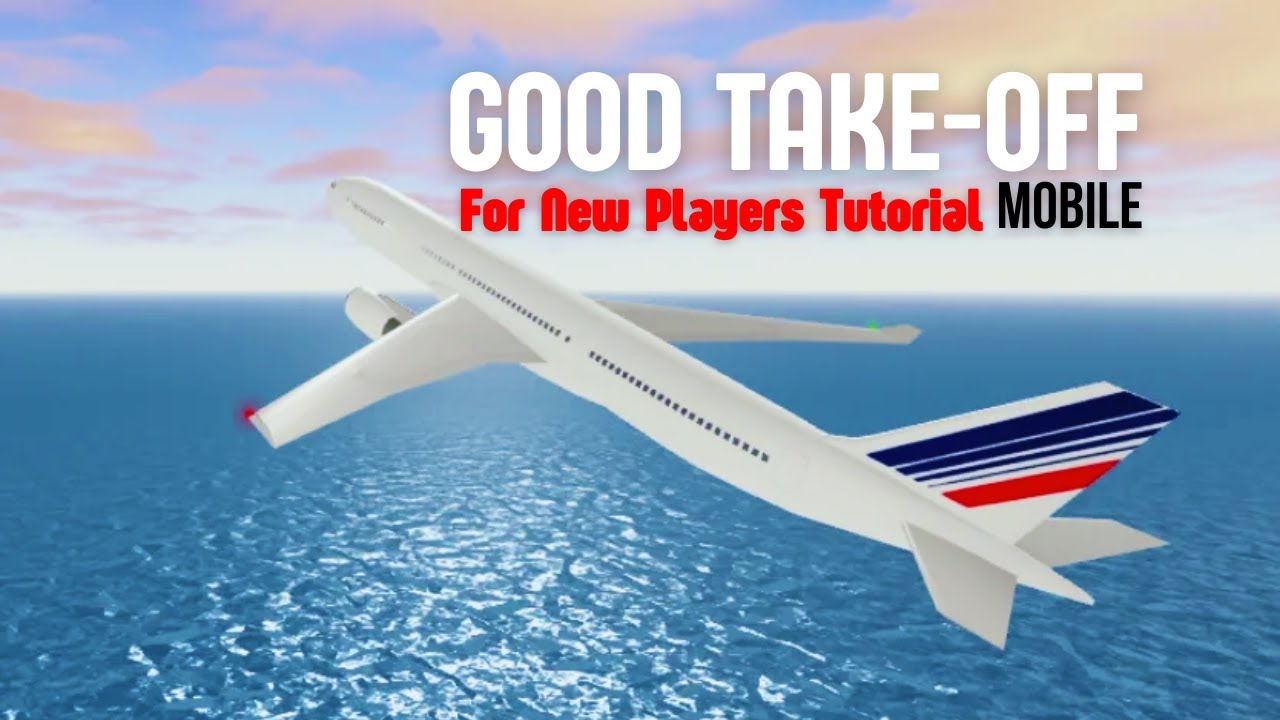 How to fly at Pilot Training Flight Simulator In Mobile (Roblox)