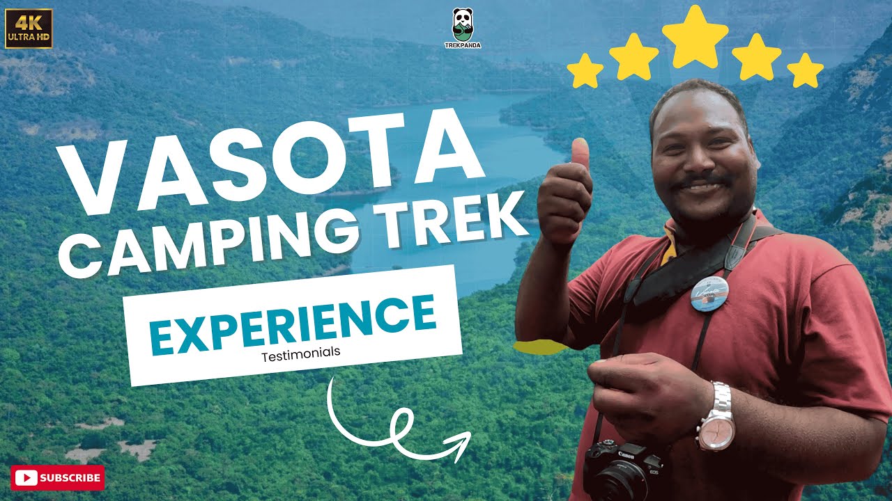 VASOTA CAMPING TREK PARTICIPANTS REVIEWS #trekpanda #review #maharashtra #travel #trekking #sahyadri