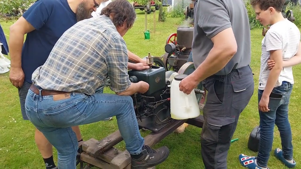 stationaire motor dag Appelscha startproblemen standmotor