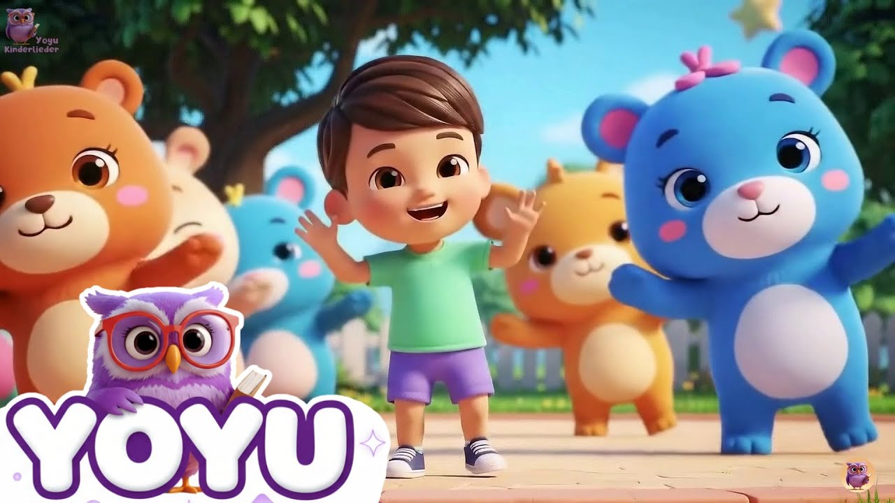 🎵 Lernspaß mit Yoyu Kinderlieder! Kopf, Schultern, Knie und Fuß + Gemüselied 🥕🍅